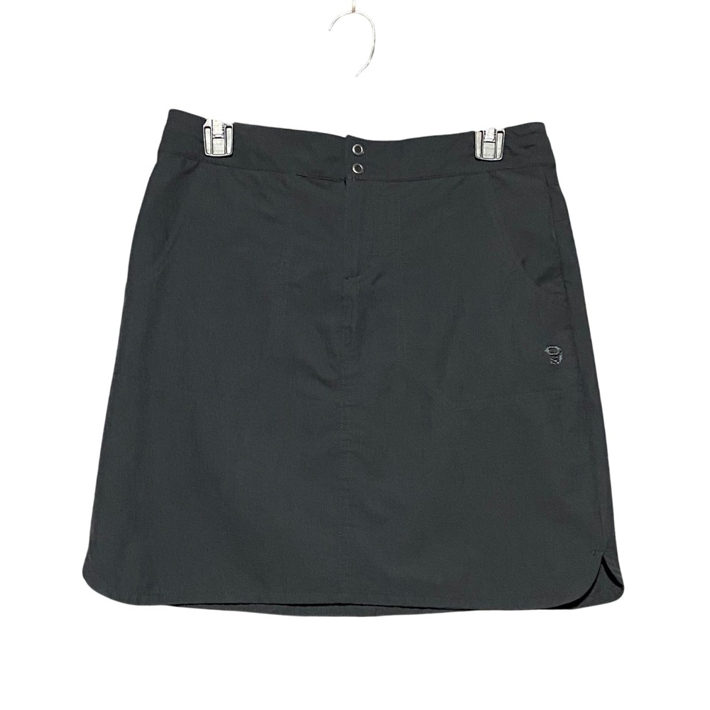 Mountain Hardwear Dynama Skirt Black Hiking Outdoor Technical Mini Skirt Size 4